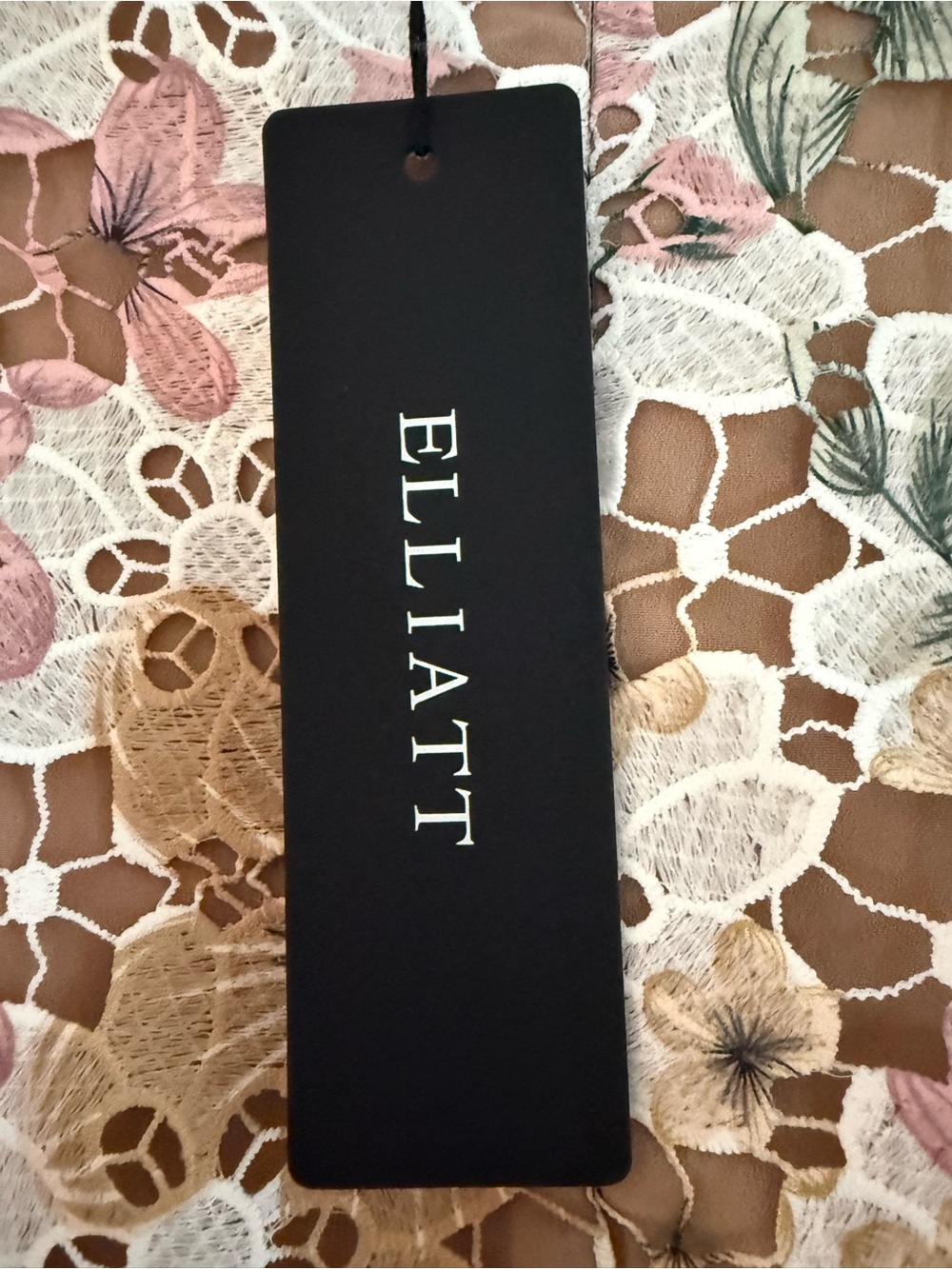 Elliatt Puff Sleeve Mock Neck Dress - Picture 2 of 3
